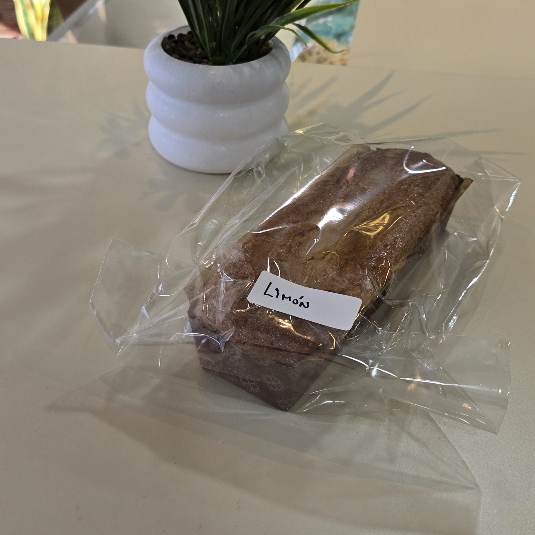 Budín clásico de limón
