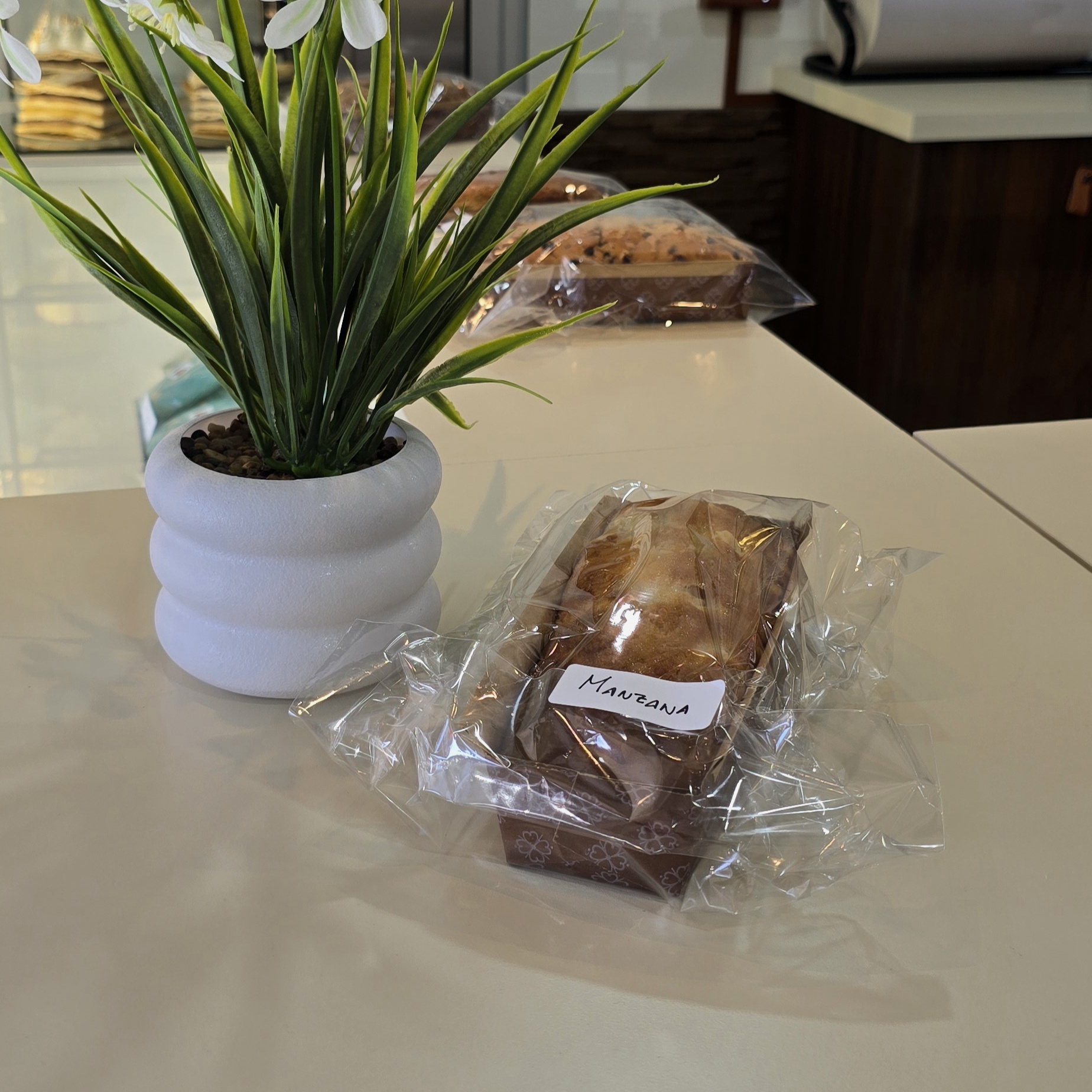 Budín clásico de manzana