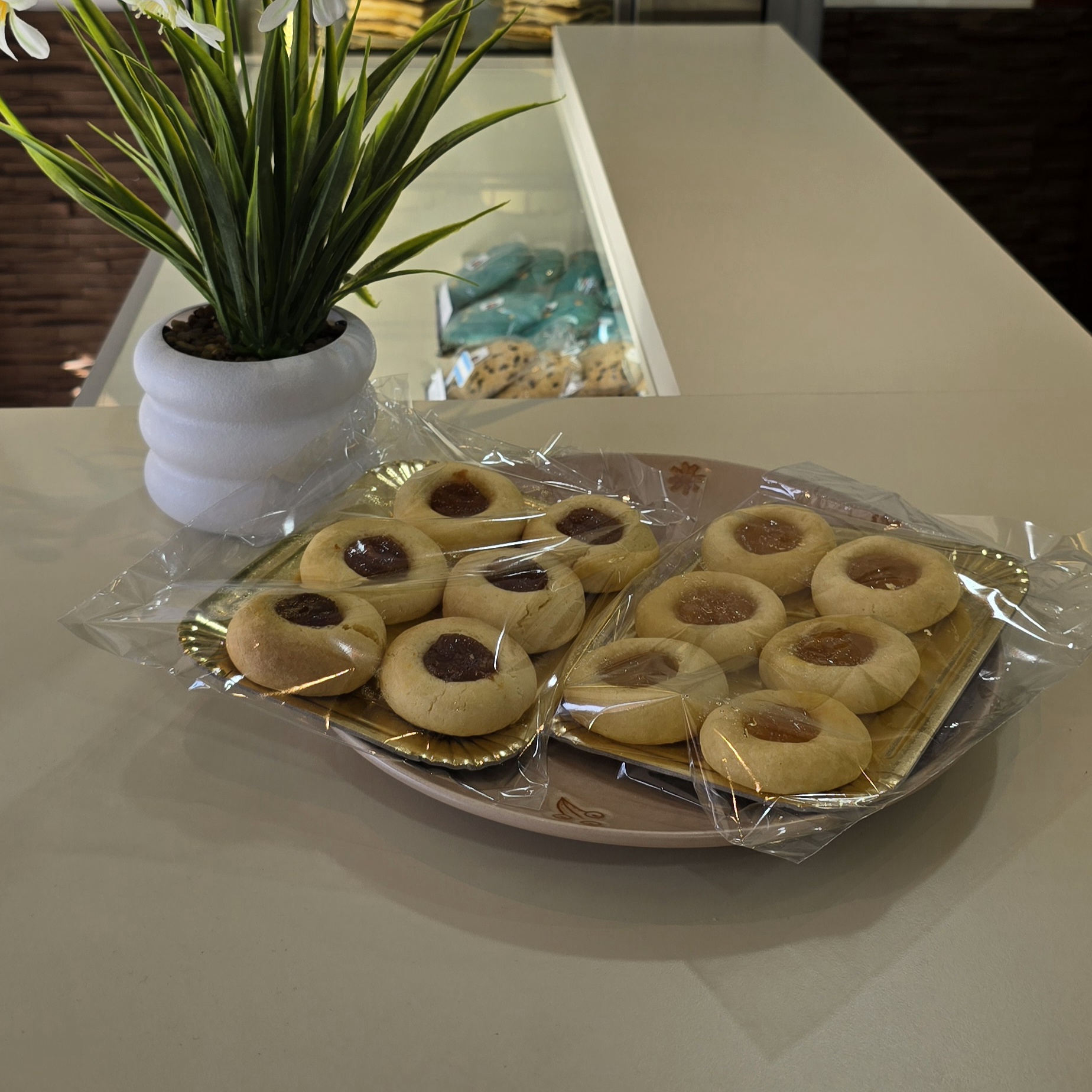 Pepas de dulce de membrillo